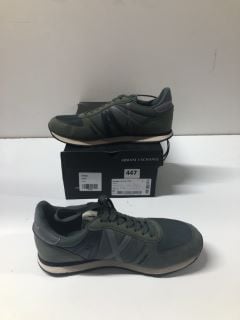 ARMANI EXCHANGE GREEN SHOES - SIZE 7