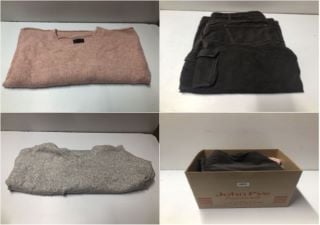 BOX OF VARIOUS CLOTHING INC. STRADIVARIUS SKIRT - SIZE: XL