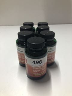 7 X PUMPKIN SEED OIL SOFTGELS - BEST BEFORE 01/25