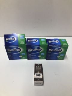 4 X NICOTINE PRODUCTS TO INC NICOTINELL COMPRESSED LOZENGE (18+ ID REQUIRED)