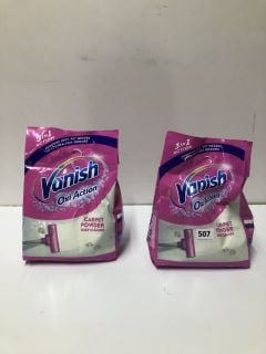 2 X VANISH OXI ACTION CARPET POWDER