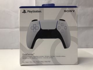 SONY PLAYSTATION 5 DUAL SENSE WIRELESS CONTROLLER - WHITE - RRP.£44 (SEALED)