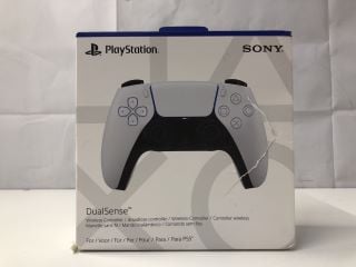 SONY PLAYSTATION 5 DUAL SENSE WIRELESS CONTROLLER - WHITE - RRP.£44 (SEALED)