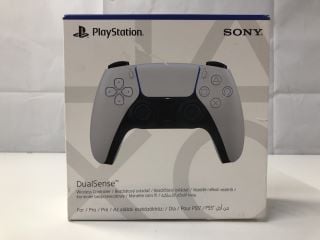 SONY PLAYSTATION 5 DUAL SENSE WIRELESS CONTROLLER - WHITE - RRP.£44 (SEALED)