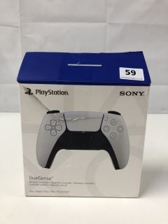 SONY PLAYSTATION 5 DUAL SENSE WIRELESS CONTROLLER - WHITE - RRP.£44