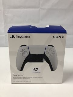 SONY PLAYSTATION 5 DUAL SENSE WIRELESS CONTROLLER - WHITE - RRP.£44