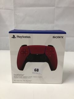 SONY PLAYSTATION 5 DUAL SENSE WIRELESS CONTROLLER - COSMIC RED - RRP.£44