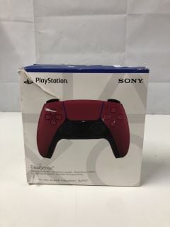 SONY PLAYSTATION 5 DUAL SENSE WIRELESS CONTROLLER - COSMIC RED - RRP.£44