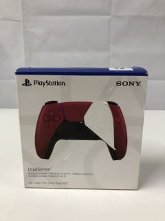 SONY PLAYSTATION 5 DUAL SENSE WIRELESS CONTROLLER - COSMIC RED - RRP.£44