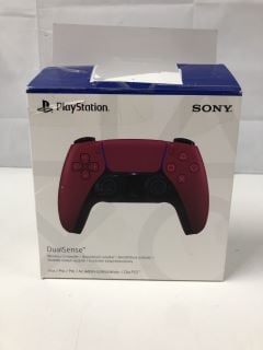 SONY PLAYSTATION 5 DUAL SENSE WIRELESS CONTROLLER - COSMIC RED - RRP.£44