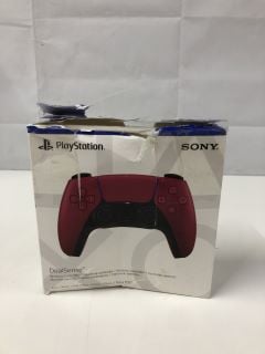 SONY PLAYSTATION 5 DUAL SENSE WIRELESS CONTROLLER - COSMIC RED - RRP.£44