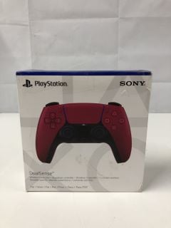 SONY PLAYSTATION 5 DUAL SENSE WIRELESS CONTROLLER - COSMIC RED - RRP.£44