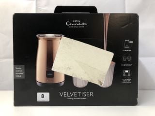 HOTEL CHOCOLATE VELVETISER DRINKING CHOCOLATE SYSTEM - RRP.£110