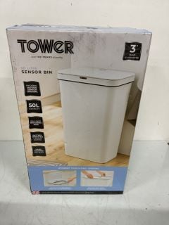 TOWER 50 LITRE SENSOR BIN