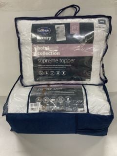 2 X ITEMS INC SILENTNIGHT HOTEL COLLECTION SUPREME TOPPER