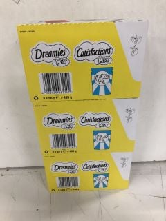 3 X DREAMIES MIX CATISFACTIONS MIX (BB: 17/12/25)