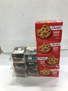 QTY OF ITEMS INC QUEST PROTEIN COOKIE SOFT & CHEWY COOKIE (BB: 20/11/24)