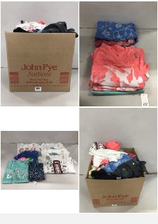 BOX OF CLOTHING IN VARIOUS SIZES & DESIGNS (MPSS02317888)