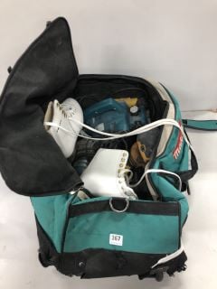 BAG OF TOOLS & ICE SKATING SHOES UK SIZE: 6 (MPSS02657771)(MPSS02585512)