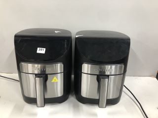 2 X GOURMIA 6.7L/7-QT DIGITAL AIR FRYER