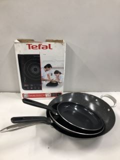 4 X KITCHEN ITEMS TO INC TEFAL EVERYDAY INDUCTION HOB