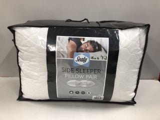 2 X SEALY SIDE SLEEPER PILLOW PAIR