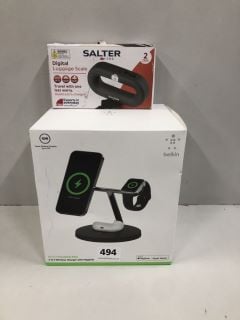 2 X ITEMS INC SALTER DIGITAL LUGGAGE SCALE