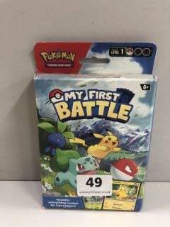 POKEMON TRADING CARD GAME MY FIRST BATTLE