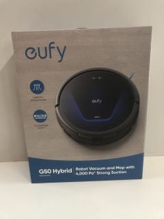 EUFY G50 HYBRID ROBOT VACUUM AND MOP WITH 4,000 PA STRONG SUCTION (RRP: £119.00)