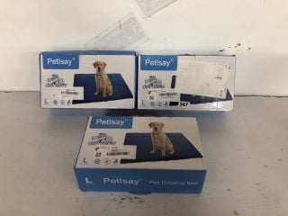 3 X PETLSAY PET COOLING MAT