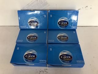 QTY OF CUSSONS CAREX COMPLETE LENS WIPES