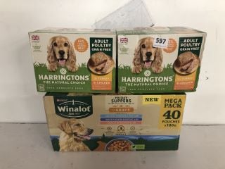 3 X DOG FOOD INC HARRINGTON THE NATURAL CHOICE (BB:08/26)