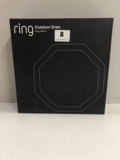 RING OUTDOOR SIREN RING ALARM (RRP: £69.99)