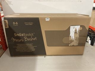 SNUZ BASKIT MOSES BASKET 0-6 MONTHS - MODEL FSB001