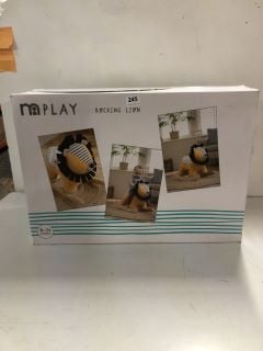 MOTHERCARE PLAY ROCKING LION SET