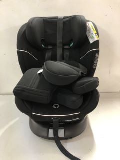 MOTHERCARE ROMLEY R129 CAR SEAT IN BLACK MESH