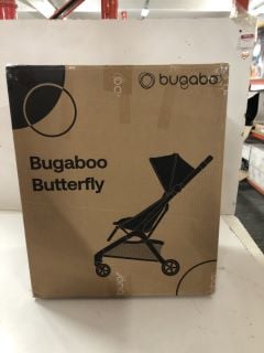 BUGABOO BUTTERFLY COMPLETE PUSHCHAIR IN BLACK/STORMY BLUE - RRP £356