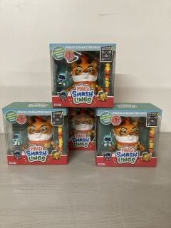 4 X PINATA SMASH LINGS SERIES 1 MODEL FIGURES