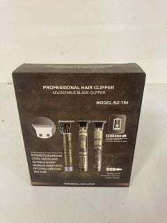 PROFESSIONAL HAIR CLIPPER ADJUSTABLE BLADE CLIPPER - MODEL BZ-T99