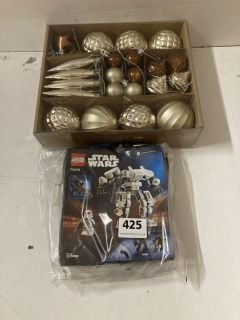 2 X ITEMS TO INCLUDE LEGO STAR WARS STORMTROOPER MECH