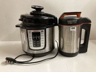 2 X ITEMS TO INCLUDE MORPHY RICHARDS SOUPMAKER