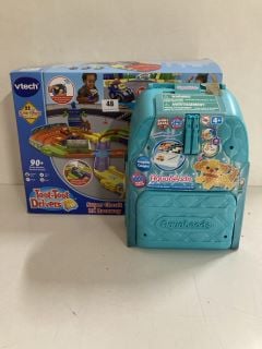 2 X ITEMS TO INCLUDE VTECH TOOT-TOOT DRIVERS SUPER CIRCUIT RC RACEWAY