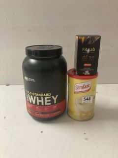 3 X ITEMS TO INCLUDE SLIMFAST BANANA TASTY BALANCED MEAL