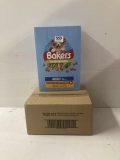 2 X ITEMS TO INCLUDE BAKERS ADULT DOG FOOD