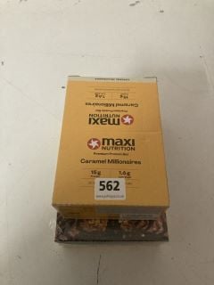 2 X ITEMS TO INCLUDE MAXI NUTRITION CARAMEL MILLIONAIRES PREMIUM PROTEIN BAR