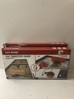 2 X HY-PRO 2IN1 TABLETOP GAME SLING PUCK