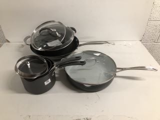 QTY OF COOKING PANS TO INCLUDE CIRCULON