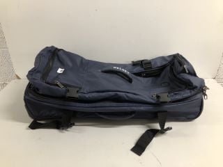 DELSEY PARIS WHEELED TRAVEL SUITCASE IN NAVY