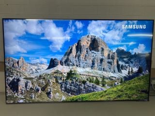 SAMSUNG 65" QLED TV MODEL QE65Q60DAU RRP £866 (NO REMOTE, NO STAND, NO BOX) (SCRATCH ON SCREEN, CASE DAMAGE)