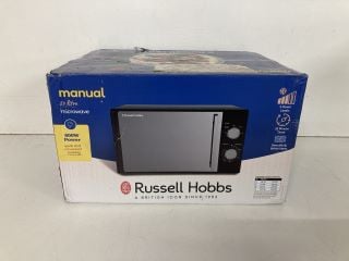 RUSSELL HOBBS MANUAL 20L MICROWAVE